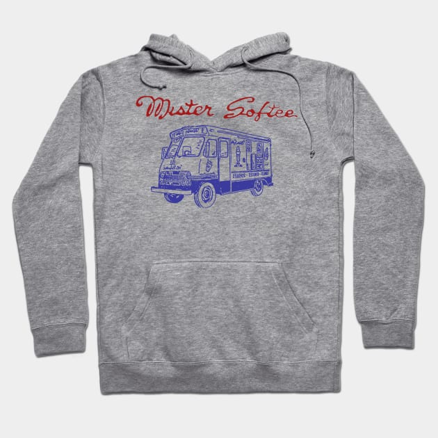 Mister Softee Truck ice Cream Hoodie by Abstrack.Night